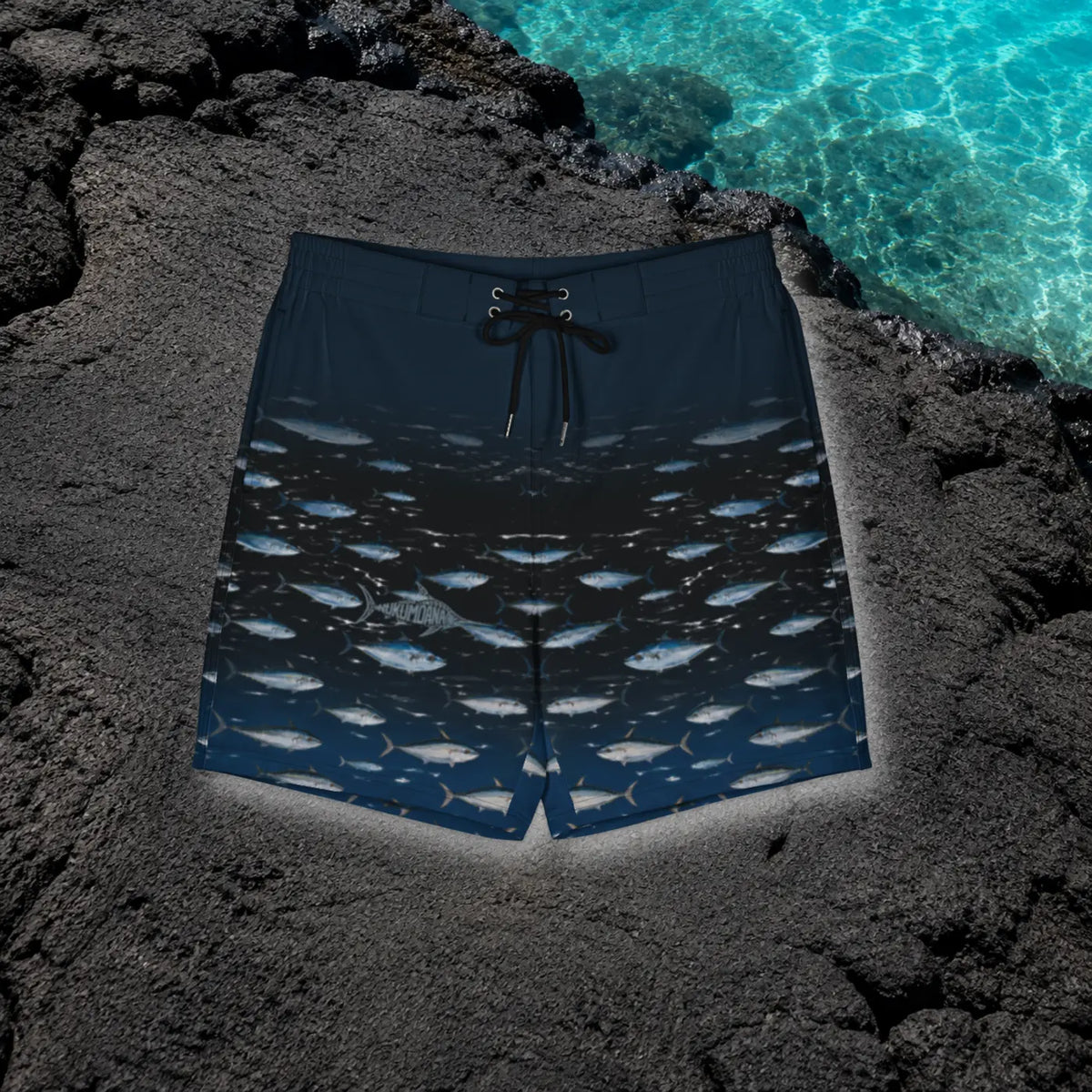 ‘Ā‘AHI boardshort — Bleu Nuit Original