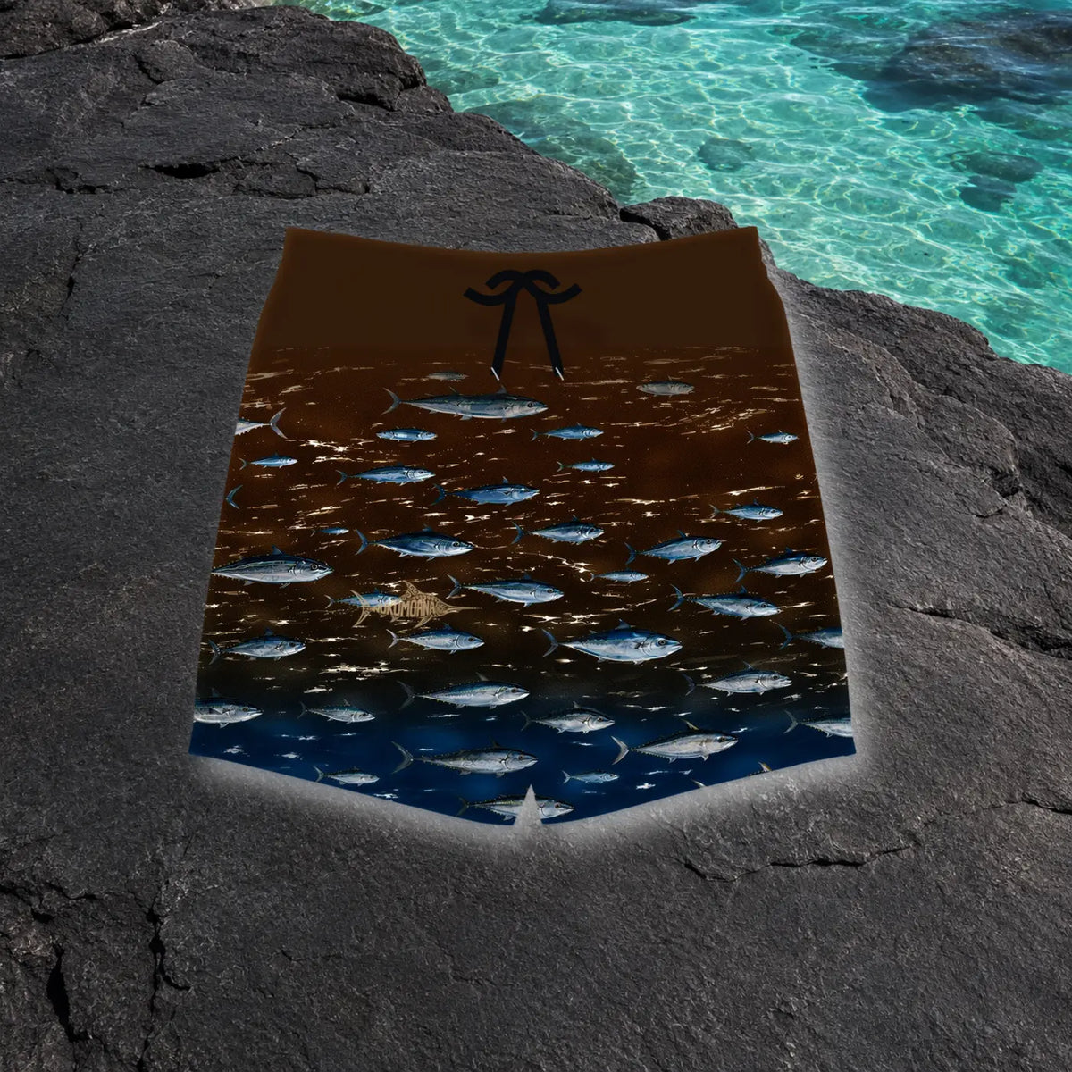 ‘Ā‘AHI boardshort — Marron Terre