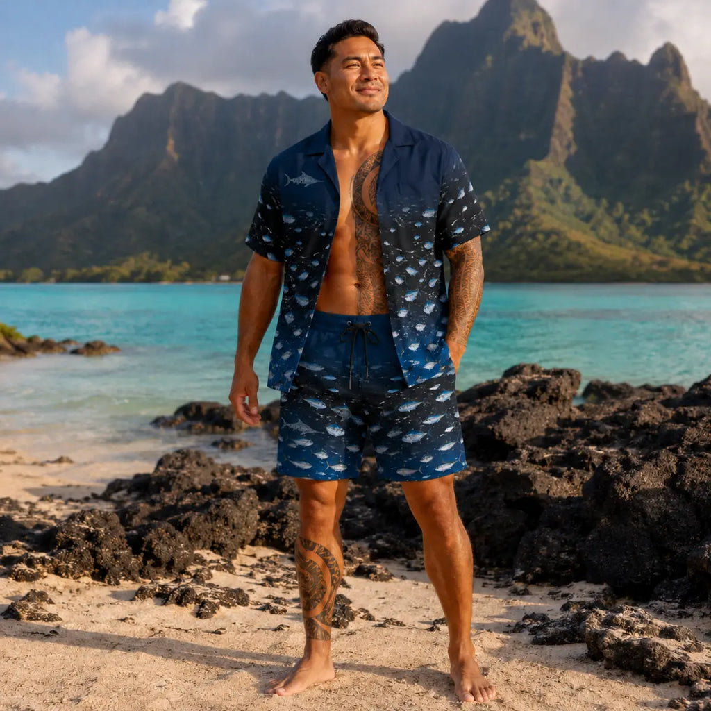 ‘Ā‘AHI set — Bleu Nuit Original