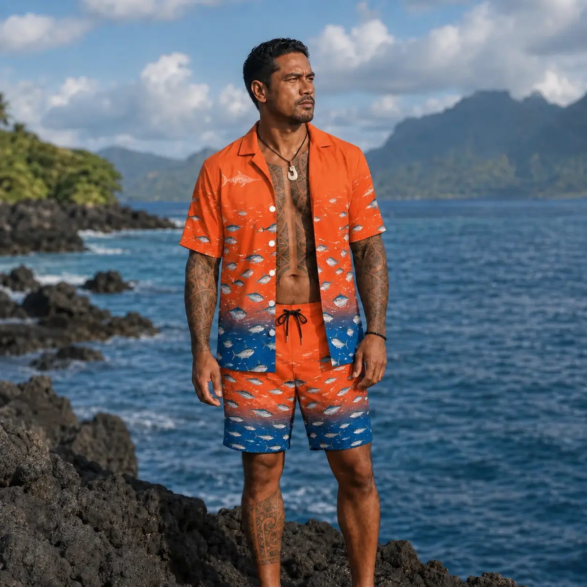 ‘Ā‘AHI set — Orange Soleil