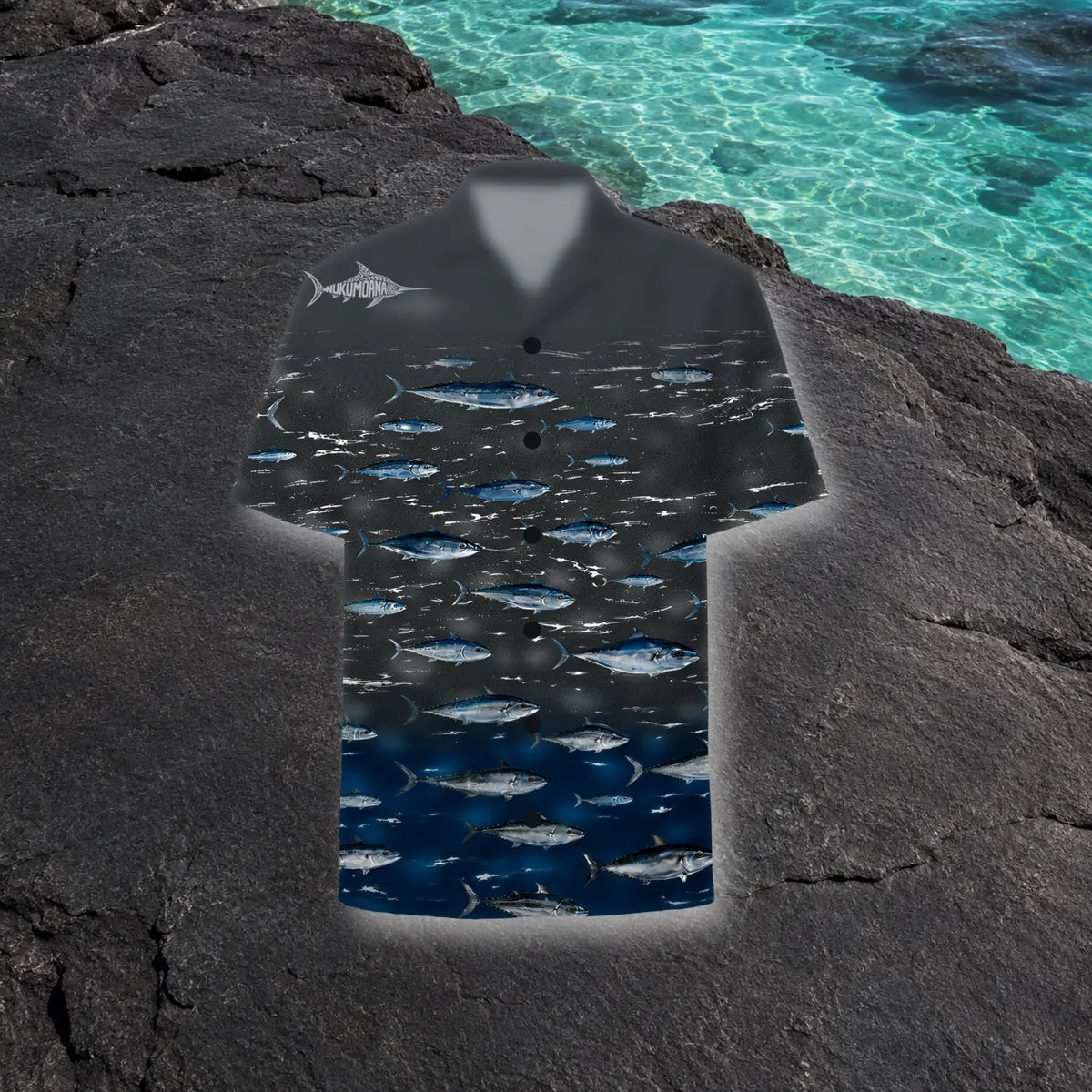 ‘Ā‘AHI shirt — Gris Basalte