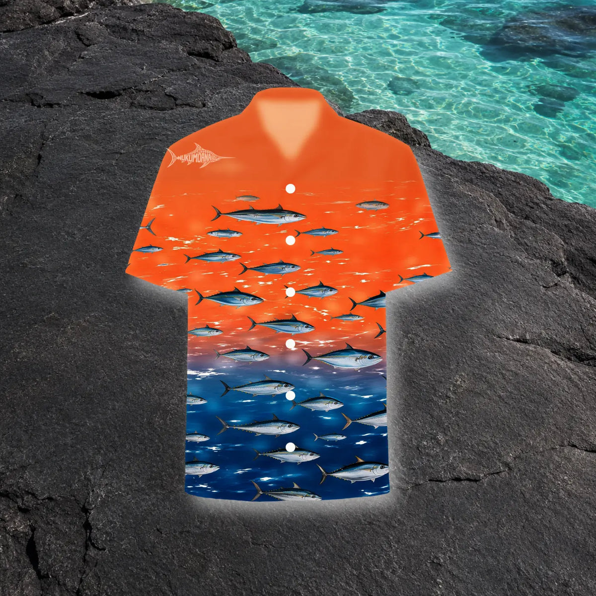 ‘Ā‘AHI shirt — Orange Soleil