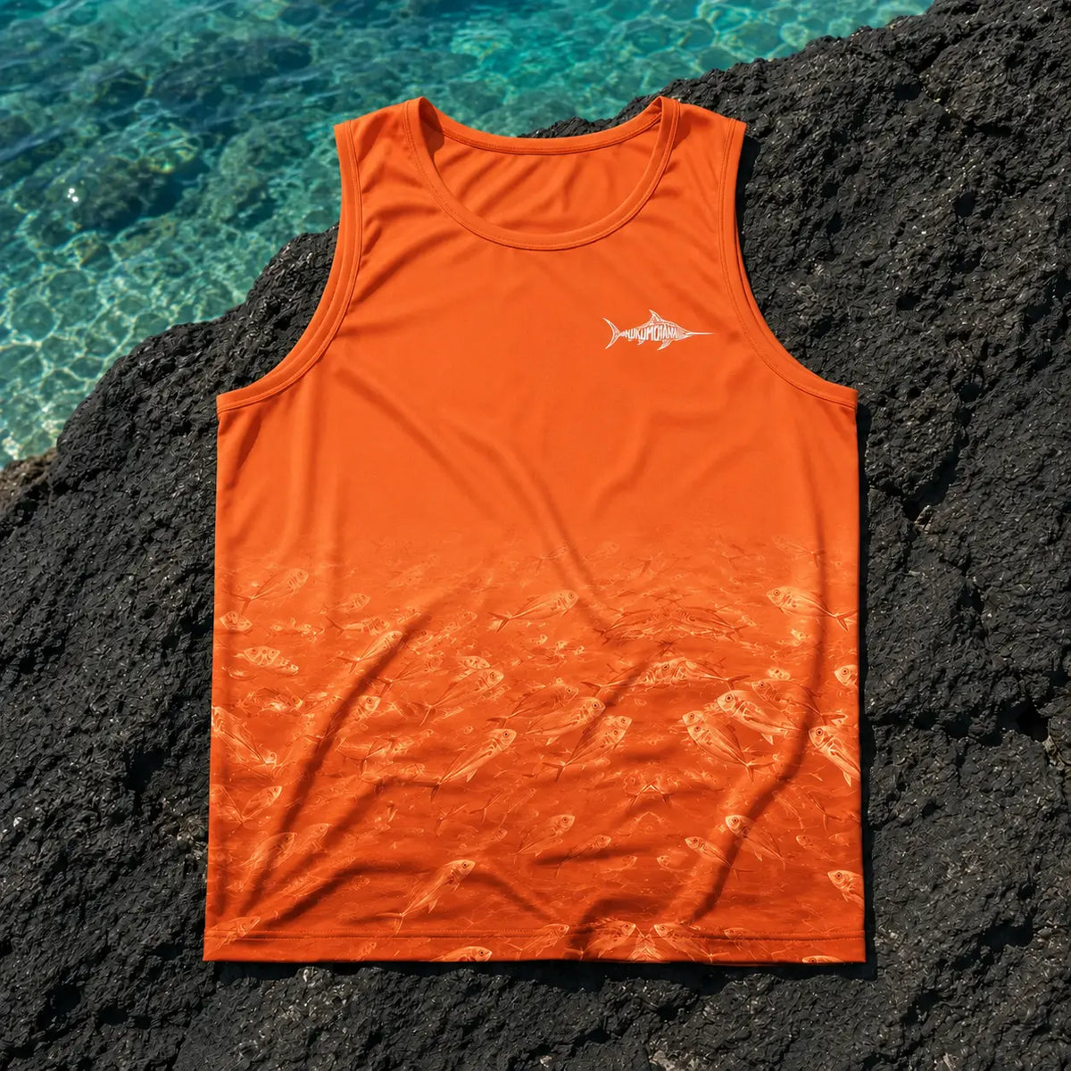‘ŌHOPU tank — Orange Coucher de soleil
