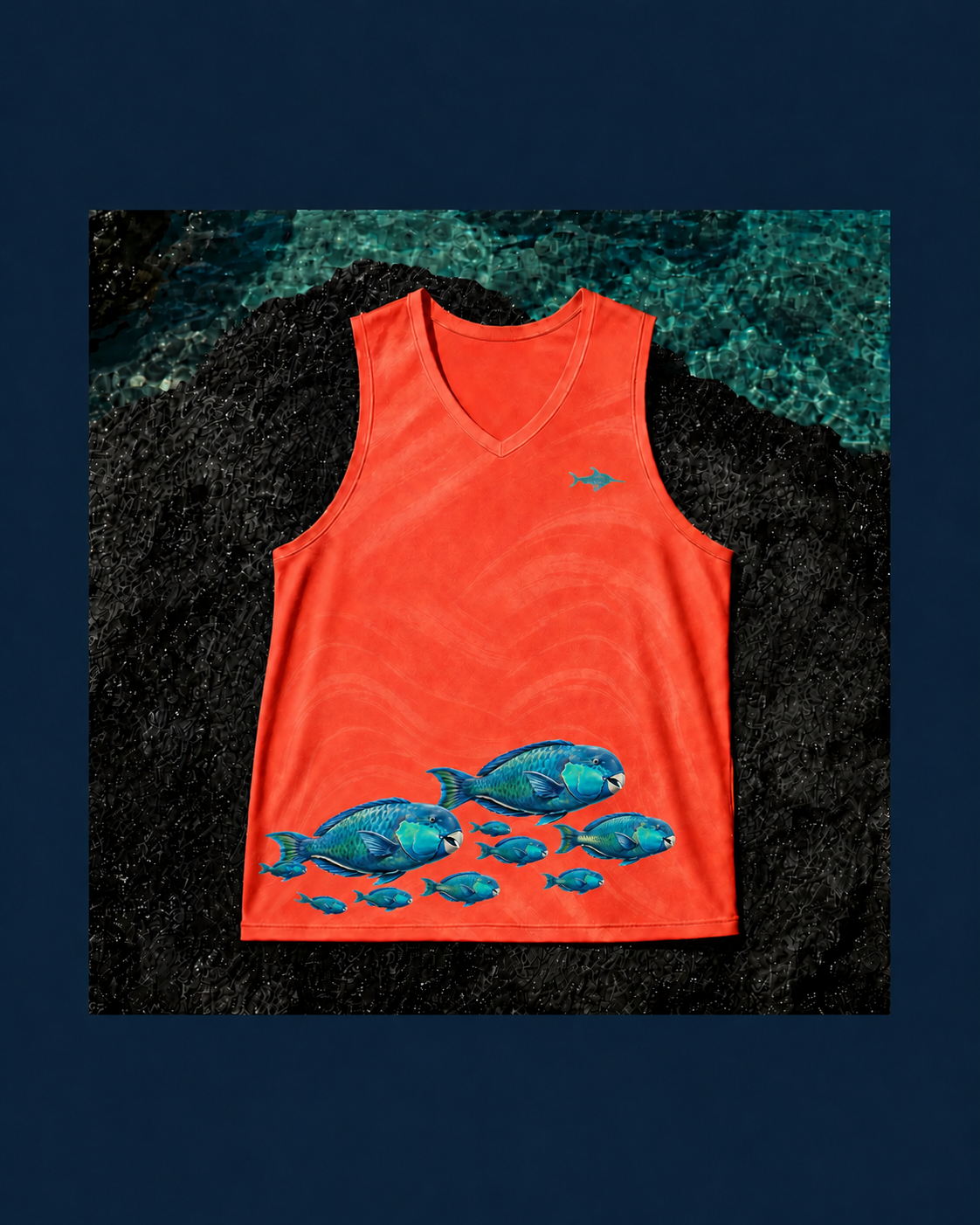 PA‘ATI – haut corail, huit poissons bleus